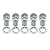 HOLDEN NEW MAG WHEEL NUT SET OF 5 X 7/16 UNF BARREL SEATS FX  TO WB