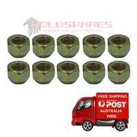  HOLDEN STANDARD NEW WHEEL NUT SET HT HG HQ HJ HX HZ WB SET OF 10