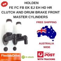 HOLDEN CLUTCH AND DRUM BRAKE FRONT NEW MASTER CYLINDERS FE FC FB EK EJ EH HD HR