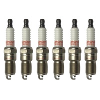 HOLDEN COMMODORE VC VH VK 3.3 BLUE BLACK TRI POWER PLATINUM SPARK PLUG SET