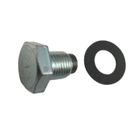 HOLDEN NEW V8 OIL PAN MAGNETIC SUMP PLUG AND WASHER STD 1/2 X 20