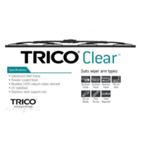 TRICO CLEAR SINGLE WIPER BLADE 350MM WITH ADAPTOR PACK