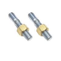 HOLDEN V8 CAST EXHAUST MANIFOLD STUD AND BRASS NUT KIT HT HG HQ HJ LH 