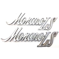 HQ HJ LS MONARO COUPE HOLDEN ORIGINAL BADGES PAIR