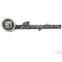 HOLDEN BROUGHAM HK HT USED C PILLER BADGE LEFT HAND  7436993