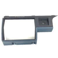 HOLDEN VL COMMODORE USED RADIO HEATER CENTRE DASH SURROUND CERULEAN BLUE