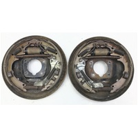 HOLDEN HQ HJ HX HZ WB  REAR DRUM BRAKE BACKING PLATES GENUINE SECOND-HAND