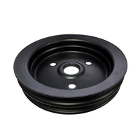 HOLDEN 6 CYLINDER RED BLUE MOTOR USED POWER STEERING AIR-CONDITIONING TWIN ROW PULLEY PRESSED TIN