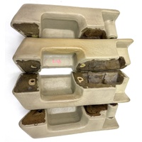HOLDEN TORANA LH LX UC USED ARMREST SET GENUINE SECONDHAND BUCKSKIN COLOUR