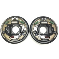 HOLDEN HK HT HG REAR USED BACKING PLATES SUIT DISC FRONT WITH NEW SHOES AND WHEEL CYLINDERS
