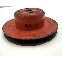 HOLDEN HD HR HK GENUINE USED WATER PUMP PULLEY RED MOTOR SIX CYLINDER