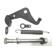 HOLDEN HX HZ WB USED BRAKE PEDAL RETURN SPRING ,EYELET,BOLT AND BRAKE SWITCH BRACKET
