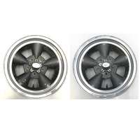HK HT HG HOLDEN  ORIGINAL USED 14 X 7 CHEVIOT HUSTLER MAGS X 2