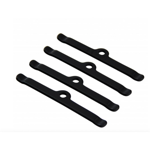 HOLDEN CHEVROLET BLACK TAPPET ROCKER COVER SPREADER BAR TABS X 4