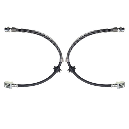 HOLDEN VB VC VH VK VL COMMODORE NEW FRONT BRAKE CALIPER HOSES PAIR
