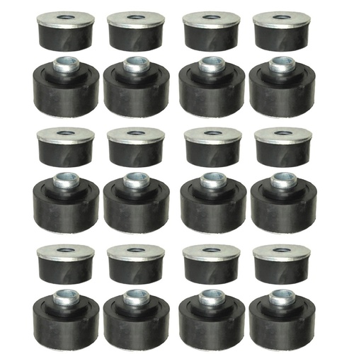 HOLDEN HQ HJ HX HZ WB UTE VAN  BODY MOUNT AND RADIATOR SUPPORT RUBBER MOUNT KIT