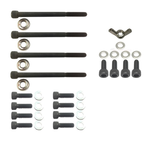 HOLDEN EFI 304 V8 ROCKER COVER AND ENGINE COVER BLACK SOCKET HEAD BOLT SET VN VG VP VQ VR VS VTS1