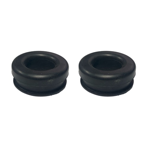 CHROME AFTERMARKET VALVE COVER GROMMET KIT FOR PVC 32MM HOLE X 3/4
