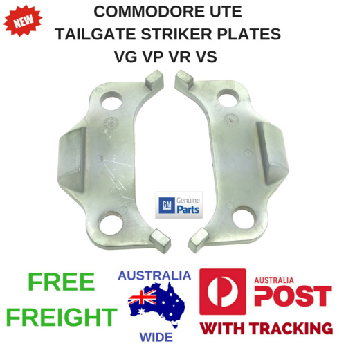 HOLDEN COMMODORE UTE TAILGATE STRIKER PLATES VG VP VR VS HSV MALOO