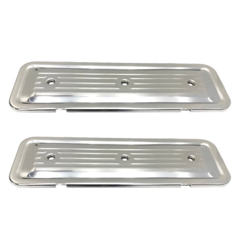 HOLDEN RED BLUE AND BLACK 6 CHROME SIDE PLATES 149 161 179 186 173 202 2850 3300  