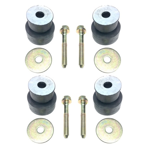 HOLDEN HQ HJ HX HZ WB CHASSIS TO BODY MOUNT AND BOLT KIT X 4