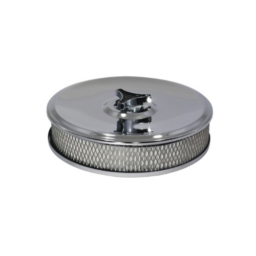 GEMINI CHROME AIR CLEANER FILTER ASSEMBLY 9X2 80MM THOAT EX DISPLAY