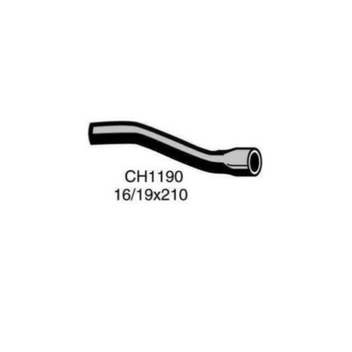 HOLDEN GEMINI 1.6 LITRE HEATER HOSE- HEATER TO MANIFOLD HOSE TX TC TD TE