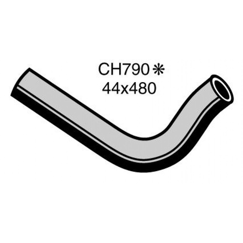 HOLDEN HK 307 327 HT 307 CHEV LOWER MACKAY RADIATOR HOSE
