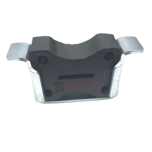 HOLDEN REAR EXHAUST BLOCK MOUNT RUBBER AND SADDLE HQ HJ HX HZ WB