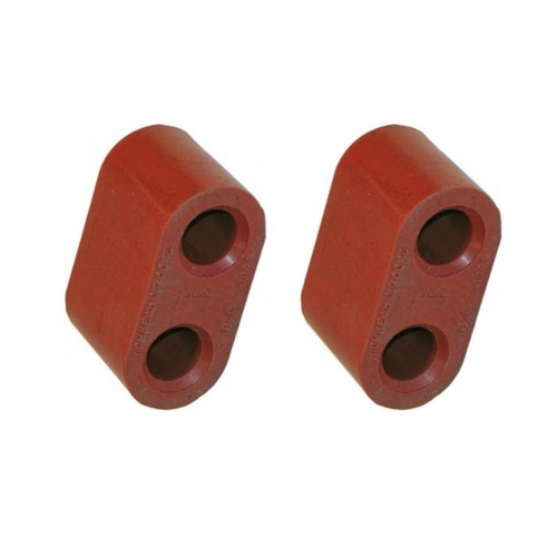 HOLDEN COMMODORE REAR EXHAUST MOUNT RUBBERS X2  VT VX VU WH VY VZ