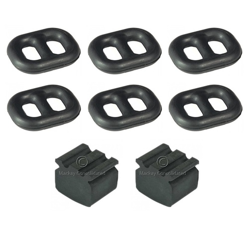 HOLDEN COMMODORE REAR EXHAUST MOUNT RUBBER KIT VB VC VH VK VL