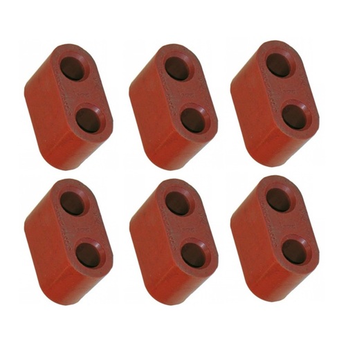 HOLDEN COMMODORE VT VU VX VY VZ V8 EXHAUST HANGER RUBBER MOUNTS X 6