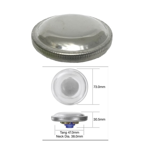 HOLDEN STAINLESS STEEL FUEL FILLER TANK CAP FX FJ FE FC FB EK EJ 