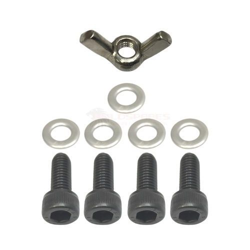 HOLDEN EFI 304 V8 FUEL RAIL AND THROTTLE COVER BLACK SOCKET HEAD BOLT SET VN VG VP VQ VR VS VTS1