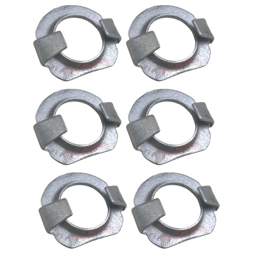 HOLDEN COMMODORE REAR EXHAUST MOUNT CLIPS X 6 VT VX VU WH VY VZ