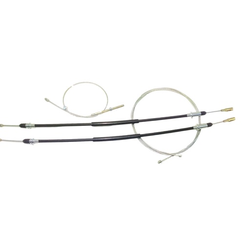 HOLDEN HQ HJ SEDAN COUPE TO COMMODORE DISC BRAKE REAR HAND BRAKE CABLE SET