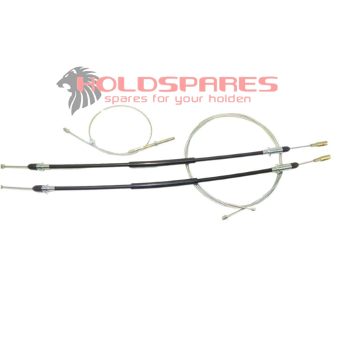 HOLDEN STATESMAN WAGON TO COMMODORE DISC BRAKE REAR NEW BRAKE CABLE SET HQ HJ