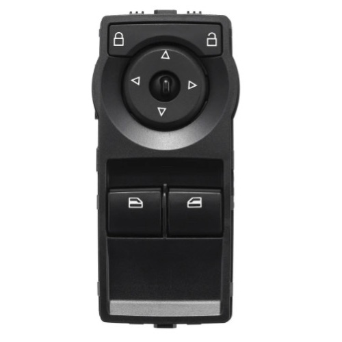 VE COMMODORE UTE  BLACK ELECTRIC WINDOW 2 BUTTON SWITCH WITH RED ILLUMINATION 2006 -2013