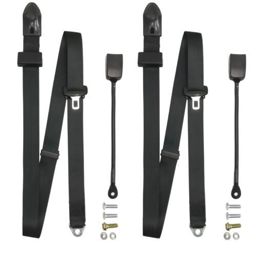 HOLDEN HQ SEDAN WAGON  REPLACEMENT SEAT BELTS WITH 400 MM STALK SUIT BUCKET SEATS