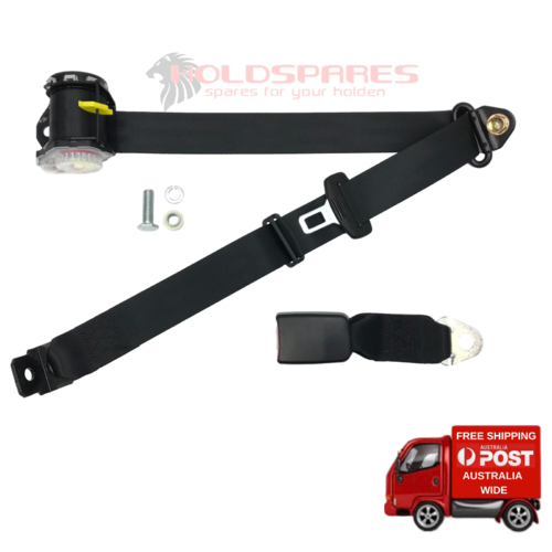 HOLDEN COMMODORE VT VX VY VZ STATION WAGON LH REAR SAFETY RECTRACTABLE INERTIA SEAT BELT 