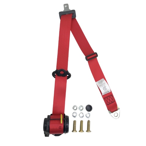 COMMODORE VT VU VX VY VZ RED LEFT FRONT SAFETY SEAT BELT NEW SEDAN UTE WAGON