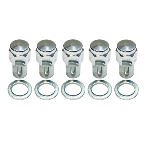 HOLDEN NEW MAG WHEEL NUT SET OF 5 X 7/16 UNF BARREL SEATS FX  TO WB