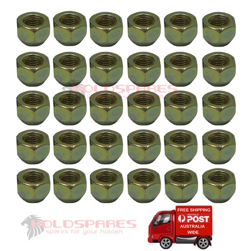TORANA HOLDEN NEW WHEEL NUTS SET OF 30  HT HG HB TA LC LJ LH LX UC HQ HJ HX HZ