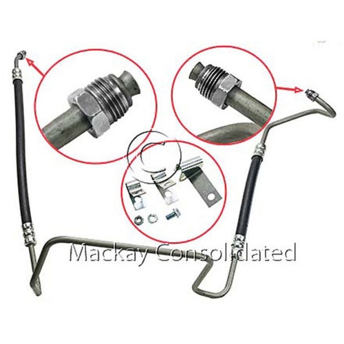 HOLDEN COMMODORE VL RB30 POWER STEERING HIGH PRESSURE HOSE 
