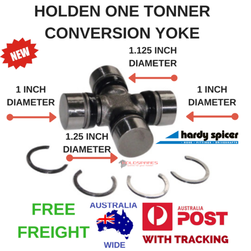 HOLDEN HQ HJ HX HZ WB ONE TONNER V8 CONVERSION UNIVERSAL