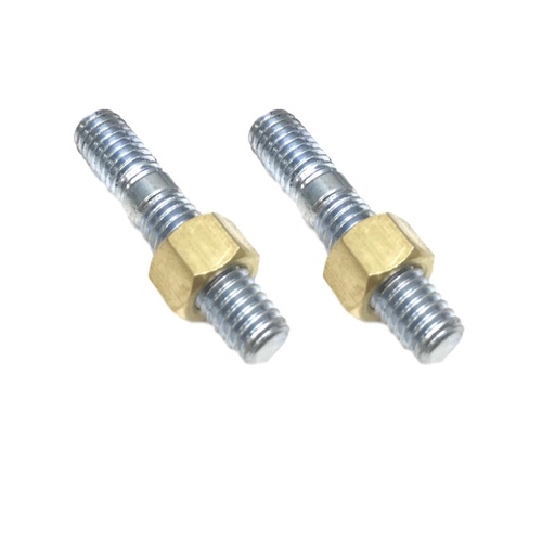 HOLDEN V8 CAST EXHAUST MANIFOLD STUD AND BRASS NUT KIT HT HG HQ HJ LH 