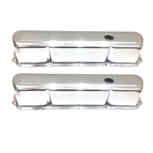HOLDEN 253 308 AFTERMARKET CHROME ROCKER VALVE COVERS RED BLUE BLACK
