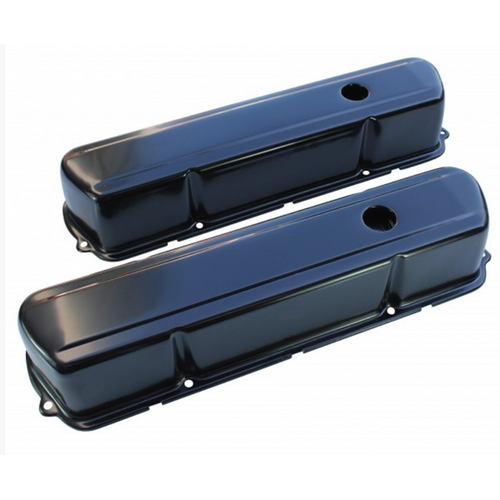 HOLDEN 253 308 AFTERMARKET BLACK COATED ROCKER VALVE COVERS RED BLUE BLACK