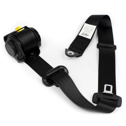 HOLDEN VE COMMODORE NEW RIGHT HAND FRONT SEAT BELT IN BLACK SEDAN UTE WAGON