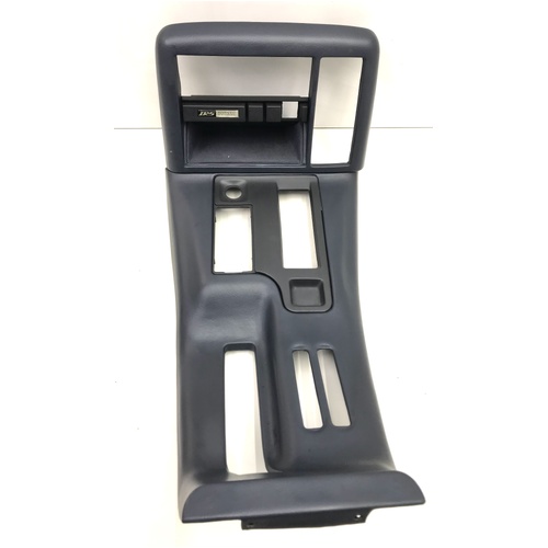 HOLDEN VP COMMODORE CALAIS USED CONSOLE AND RADIO SURROUND PADDED OVERLAY DARK BLUE